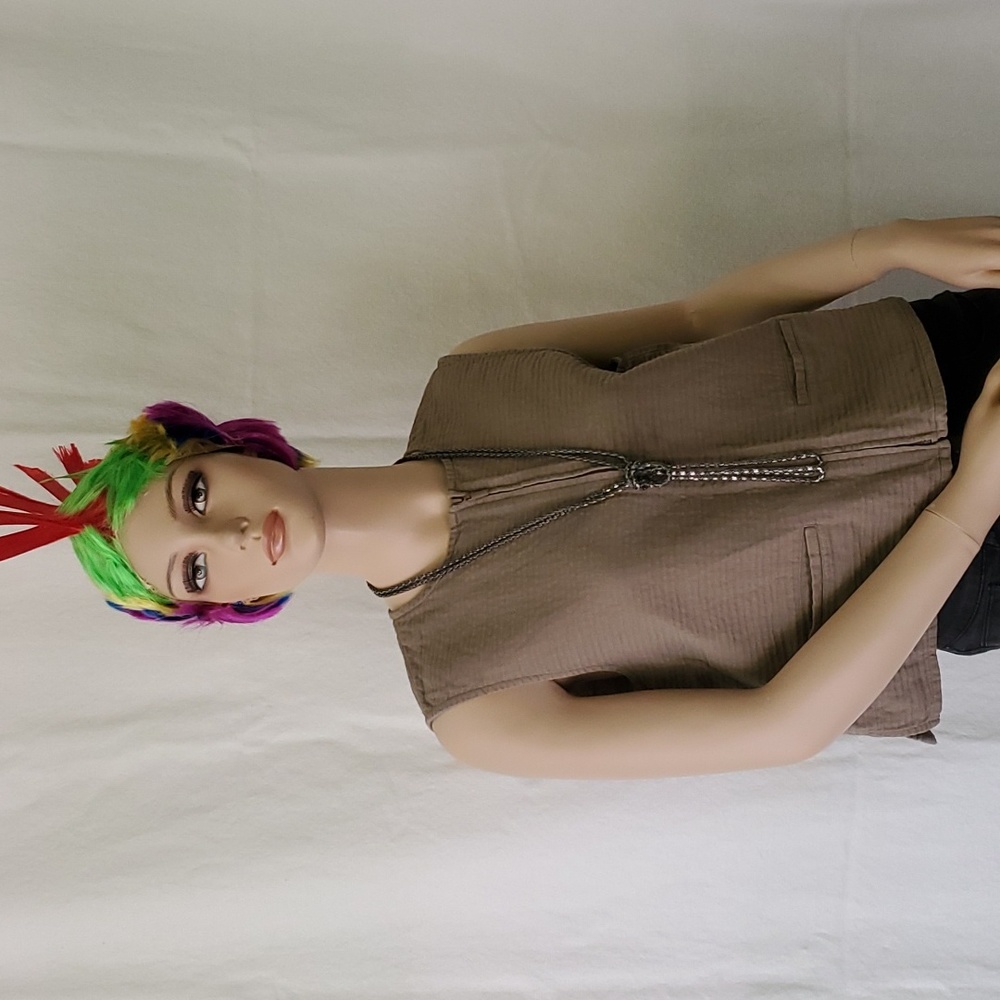 Eileen Fisher Zip Front Vest/Top